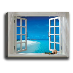 Obraz Tablo Center Open Window, 70 × 50 cm