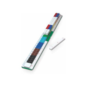 Červený stolový box so zásuvkou LEGO®, 31 x 16 cm
