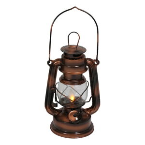 LED lampáš v bronzovej farbe (výška 19 cm) - Hilight