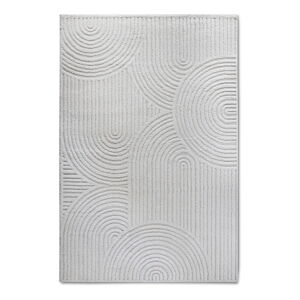 Krémovobiely koberec 200x280 cm Chappe Cream White – Elle Decoration