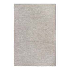 Béžový ručne tkaný koberec s prímesou vlny 60x90 cm Pradesh Linen White – Elle Decoration